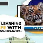 Classroom ready interactive touch screen